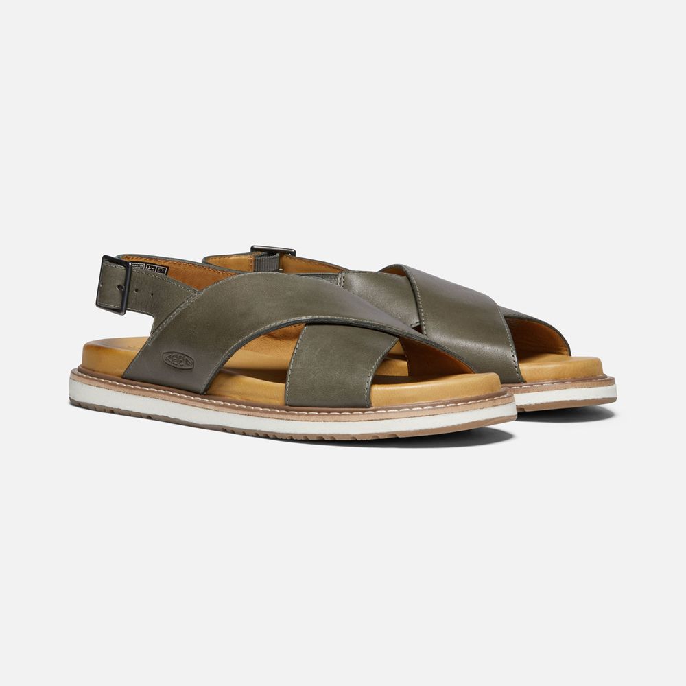 Sandalias con correa Keen Mexico Kaki/Verde Oliva - Mujer Lana Cross - WT4826107